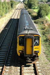 train on track