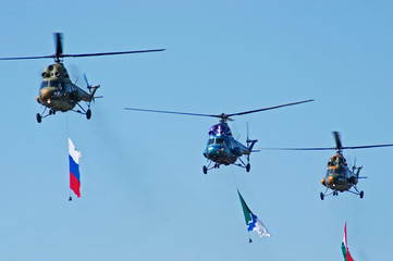helicopters