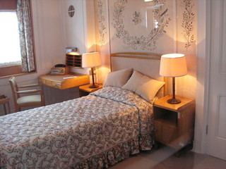 chambre de la reine sur le britania.