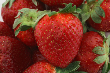 fruits 010 strawberry many close