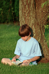 boy reading