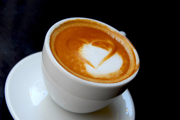 coffee heart