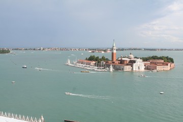 aerial view of venice