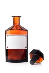 vintage chemical bottle