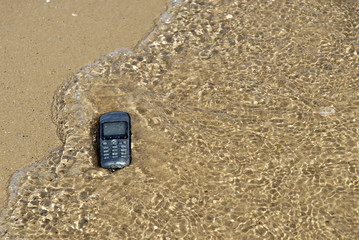 kommunikation am strand