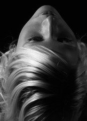 face of young girl