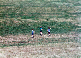 boys in field