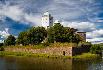 Fototapeta na wymiar the vyborg fortress