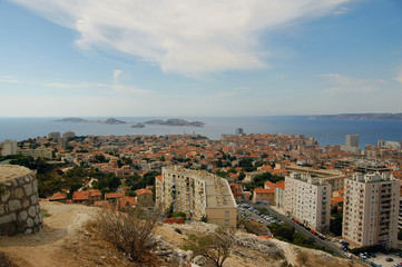 Naklejka premium marseille