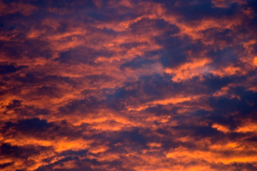 sky at sunset