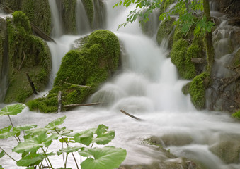 waterfall in plitvice lake © Marco Regalia