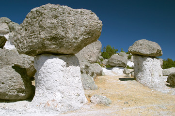 mushroom valley in creel, copper canyon, mexico