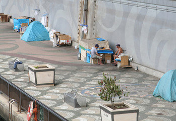 homeless in tokyo