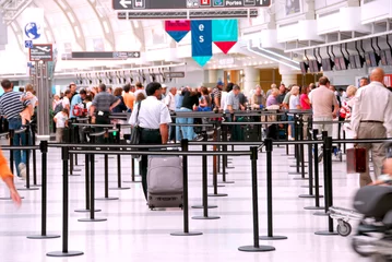 airport crowd © Elenathewise