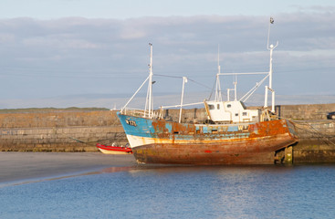 old fishing boat