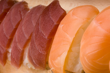sushi et sashimi