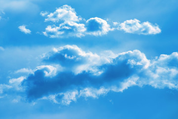 pretty blue clouds