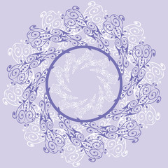 abstract floral background, elements for design