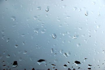 waterdrops on glass