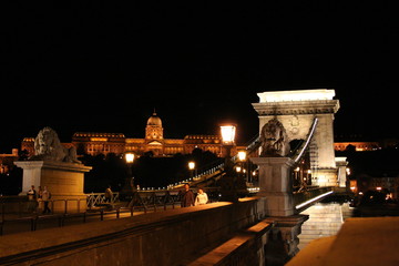 chain bridge, budapest