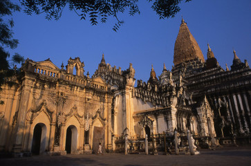 Obraz premium temple a bagan, myanmar