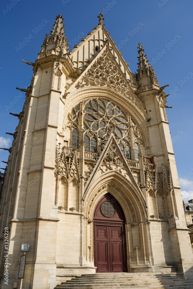 Wall mural the sainte-chapelle (holy chapel)