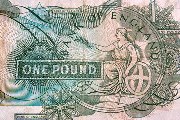 one pound note