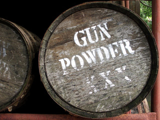 gun powder barrel