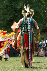 meskwaki powwow - back outfits