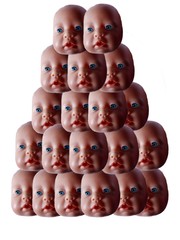 baby faces stacked