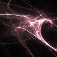 pink magical abstract