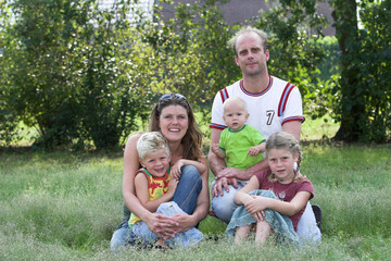 Fototapeta premium family portrait