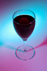 glass of red wine