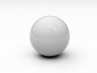  white sphere