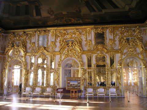throne room, catherine palace