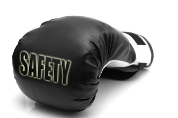 safety - a boxing glove