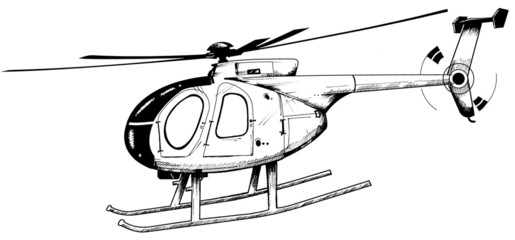 helicopter - obrazy, fototapety, plakaty