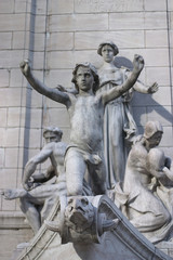 central park fountain statue