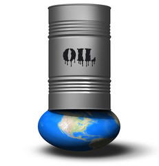 oil on the world