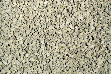white gravel