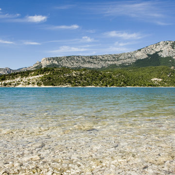 plage du lac de sainte croix