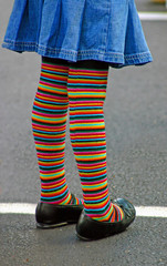 striped leggings