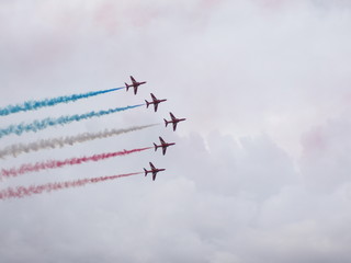 red arrows