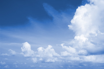 Naklejka na ściany i meble cloudscape