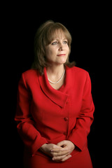 lady in red - faces future