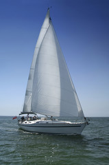 white sails
