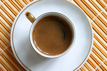 morning coffee