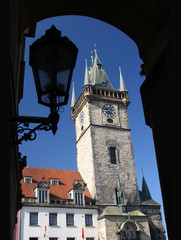 old town square in prague