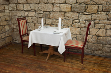 restaurant table