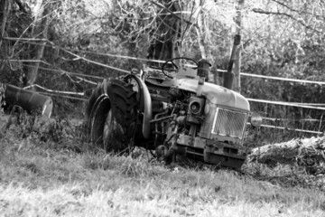 Fototapeta na wymiar tracteur